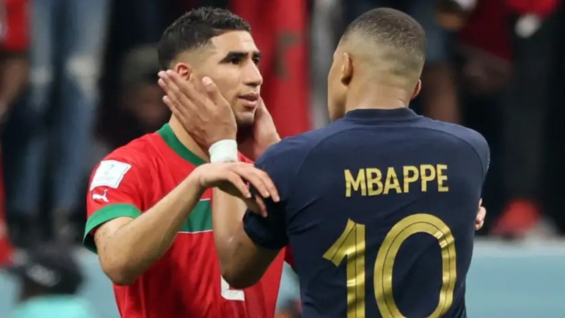 Mbappé រំលឹករឿងកំប្លែងថ្ងៃដំបូងដែលបានជួប Hakimi នៅ PSG ដែល Hakimi មិនអាចយល់ភាសាបារាំងបានទាល់តែសោះ