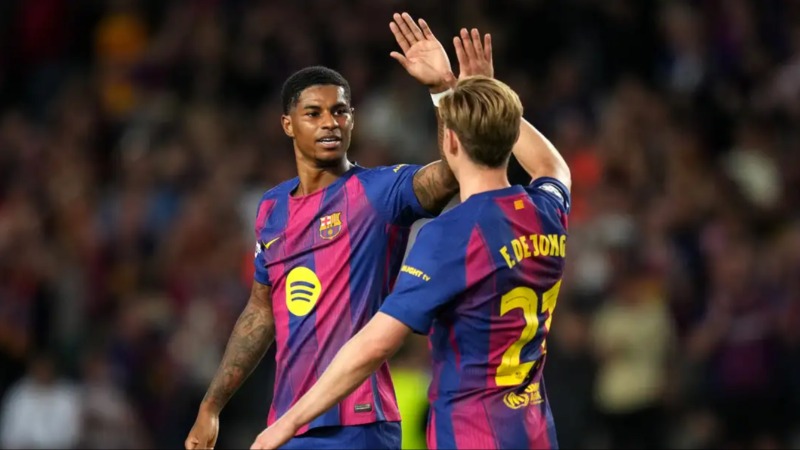Marcus Rashford និង Frenkie de Jong ក្នុងចំណោមកីឡាករ 5 នាក់ដែល Barcelona គ្រោងលក់ចេញនៅរដូវក្តៅ