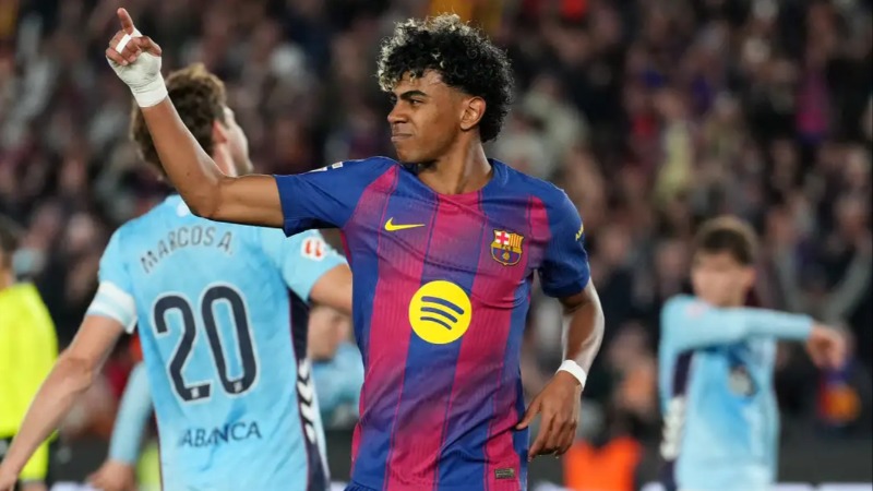 ការវាយតម្លៃកីឡាករ Barcelona ប៉ះ Celta Vigo៖ Lamine Yamal ជាអ្នកសម្រេចលទ្ធផល ខណៈ Barca ពង្រីកគម្លាតពិន្ទុលើ Real Madrid ប៉ុន្តែការរងរបួសរបស់ Lamine Yamal អាចមានផលប៉ះពាល់ធំ